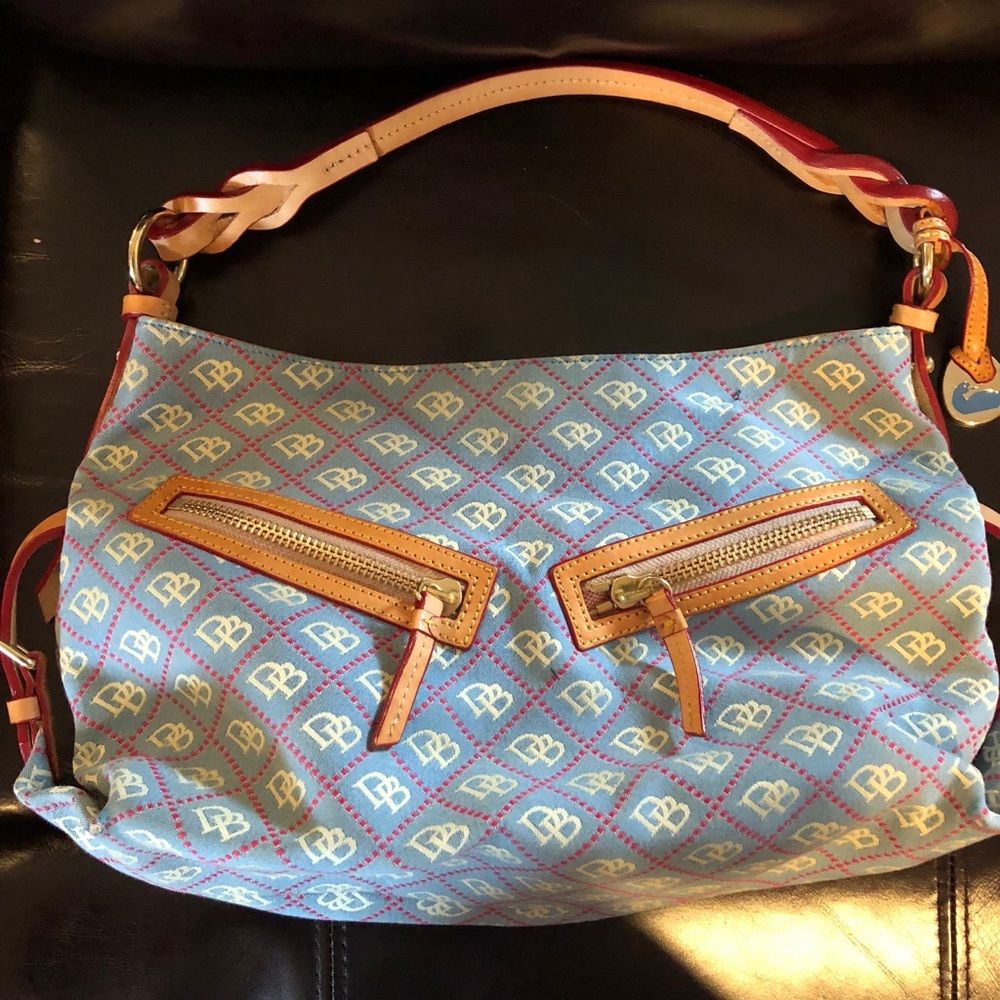 Dooney and Bourke blue hobo